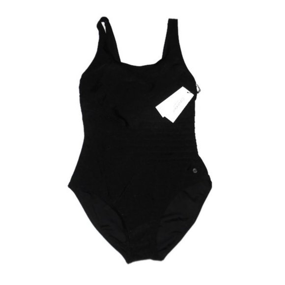 Calvin Klein Swim New Calvin Klein Swimsuit Scoop Back Pleated